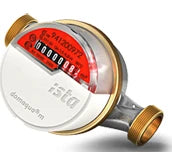 ISTA Ista Wohnungswasserzaehler 16095 110mm 3/4"AG 90Gr.incl.Ersteichung o.Verschrbg – 16095