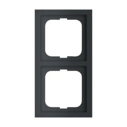 BUSCH-JAEGER Frame 2-gang Future Linear black matt – 2CKA001754A4420