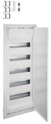HAGER Small Dist. Board, Volta, UPV, 5x12PLE, IP30 - VU60AT