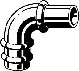 VIEGA Viega Elbow 90 Degree Sanpress 2216.1 in 18mm Red Brass – 281 298