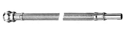 SCHELL SCHELL Flexible Hose Clean-Fix-S 300mm 3/8" screw conn. with pipe conn. 10mm chr. – 10 204 06 99