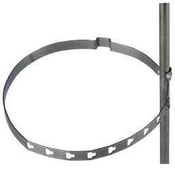DEHN Leitungshalter f. Rd 8mm NIRO f. Regenfallrohre D 80-120mm – 200069