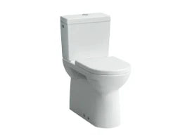 LAUFEN Laufen Pro Close Coupled WC Washdown 6L Outlet without Flushing Rim and WC Seat LCC-white – H8249554000001