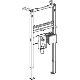 GEBERIT GE Duofix 2025 WC element for floor-standing electronic fittings H112cm, with concealed functional box and concealed siphon – 111.563.00.2