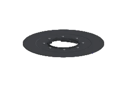 KESSEL KESSEL Adhesive flange with backing flange, ABS, System 125 – 48410