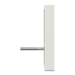 MERTEN Central Plate for TAE/Audio/USB, polar white glossy, System M – 296019