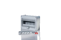F-TRONIC Surface-Mount Damp-Proof Distributor IP55, 1-row, 10 TE, 180x230x90mm – 7240052