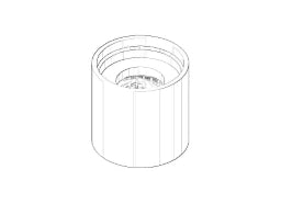 DORNBRACHT Dornbracht Luftsprudler komplett f.Tara M18x1 IG, chrom – 90 23 01 025 00-00