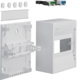 HAGER Miniverteiler,gamma,6PLE,IP30,1xPE,1xN – GD106N