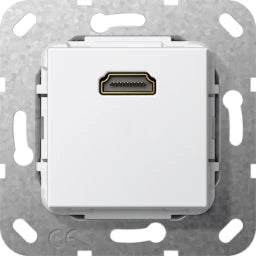 GIRA HDMI (TM) Pigtail Insert Pure White – 567003