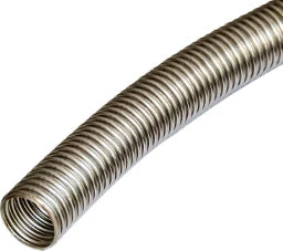 DIETZEL Stainless Steel Corrugated Pipe, Material: 1.4404 OD: 32 mm, ID: 25 mm, 25 m – 109061