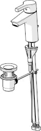 HANSA Hansa Hansapaleno Waschtischmischer XL verchromt – 5641 2203