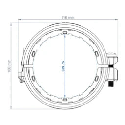 POLOPLAST PO Auszugsichere Verbindung POLO-KAL NG DN 75 – 01753