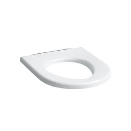 LAUFEN Laufen Pro Klosettsitzring ohne Deckel barrierefrei, Scharniere Edelstahl, weiß   – H8989513000001