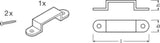 LEDVANCE Connectors for LED Strips PFM and VAL -1 0/SMB  – 4058075727618
