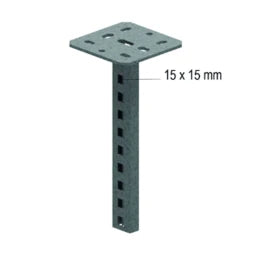 VERGOKAN Hanging Drop Rod Profile 41.21 L=800 10.0 kN hot-dip galvanized – HDHSLECL800