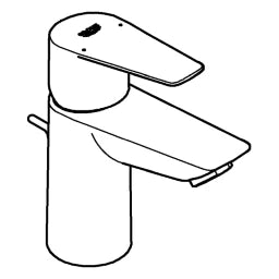 GROHE Grohe Single-lever basin mixer BauEdge 23328_1 S-Size chrome – 23 328 001
