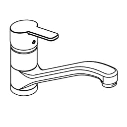 KLUDI Kludi Logo Neo Spültisch-Einhandmischer chrom  – 379130575