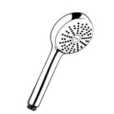 KLUDI Kludi Logo Hand Shower 1S DN15, chrome – 6810005-00