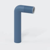 POLOPLAST PO Siphonbogen ablängbar POLO-KAL DN 50   – 03709