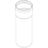 POLOPLAST PO Steckmuffenrohr POLO-KAL 3S DN 160/250  – 102451