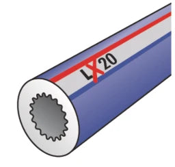 KE KELIT LX20 LEXEL Insulation Tube 6/4"-48/50 – 5140090