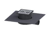 KESSEL KESSEL floor drain The Ultraflat 54 DN 50, WaD, slotted grate – 44750.20M