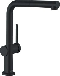 HANSGROHE HG Spültischmischer 270 Talis M54 Ausziehauslauf 1jet mattschwarz   – 72808670
