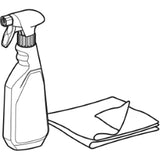 GEBERIT GE Cleaning Set AquaClean Cleaning Agent and Cloth – 242.547.00.1