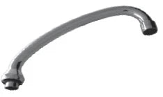 SCHMIEDL GS 11/200 P Hochgezogener Auslauf 18mm ohne Anschlag   – GS0011-200P
