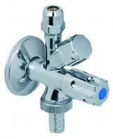 STROHM-MOFÉM ZRT. Teka Angle Valve 3/8" with Appliance Connector 3/4" – 1004181