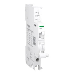 SCHNEIDER ELECTRIC Auxiliary contact, remote indication switch, Acti9, iSD, 1 changeover contact, 100mA to 6A, 24VAC to – A9A26907