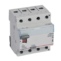 LEGRAND FI-Schalter Typ A/S  10kA 63A/4pol/100mA   – 411953