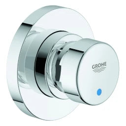 GROHE Grohe Euroeco CS Self-Closing Concealed Shower, Wall Mounted, Chrome – 36 268 000