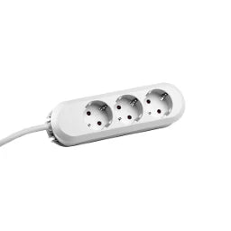 BACHMANN SMART Desk Socket 3-gang white 3.0m supply cable – 388.271