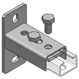 MEFA Bracket C-profile 35 longitudinal for C-profile 35 Stex 35 hot-dip galvanized – 080213402