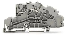 WAGO Installationsetagenklemme L 4 mm², grau   – 2003-7650