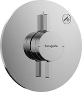HANSGROHE HG DuoTurn S Concealed Mixer, 1 Outlet, Chrome – 75618000
