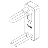 REHAU REHAU Mounting block for valve radiators with RAUTITAN stabil 16.2 x 2.6 – 12348031900