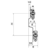 REHAU REHAU Heizkreisverteiler HKV-D Edelstahl 10 Kreise  – 13802001200