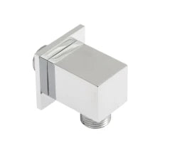 REGENWERK Regenwerk Passion Wall Elbow Square, Brass chrome-plated with Non-return Valve – BPPAARRWBE