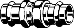 VIEGA Viega Verschraubung mit SC Sanpress 2260 flachdichtend in 28mm Siliziumbronze   – 124 311