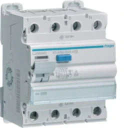 HAGER RCCB 3P+N 63A 30mA A G TP – CJG668D