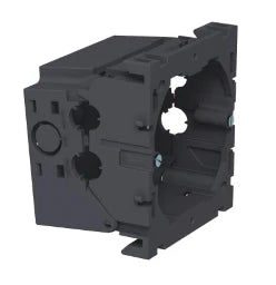 OBO Device Installation Box, 1-gang, 51x76x71, Polyamide, Iron Grey RAL 7011 – 6288610
