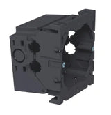 OBO Device Installation Box, 1-gang, 51x76x71, Polyamide, Iron Grey RAL 7011 – 6288610