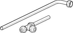 HANSA Hansa Minimat Pipe Connection Set – 6638 0100