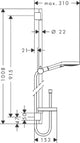 HANSGROHE HG RD Sel.S 120 3j PowderR./U"S Puro 900   – 27667000