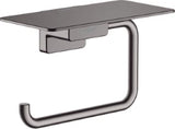 HANSGROHE HG AddStoris Toilet paper holder with shelf BBC – 41772340