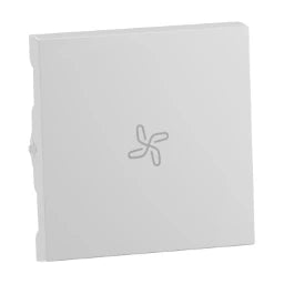 LEGRAND SEANO Wippe mit Symbol Lüfter in der Far bausführung Ultraweiss  – 765114
