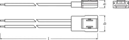 LEDVANCE Connectors for LED Strips PFM and VAL -C P/P2/500  – 4058075727403